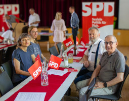 Die Oberschleißheimer Delegierten bei der Aufstellungsversammlung