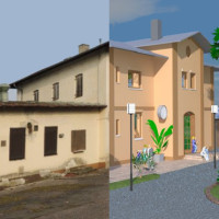 Alter Bahnhof Schleißheim 2013 / 2020