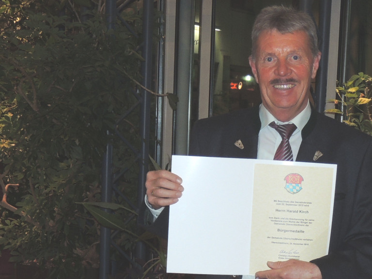 Bürgermedaille Harald Kirch