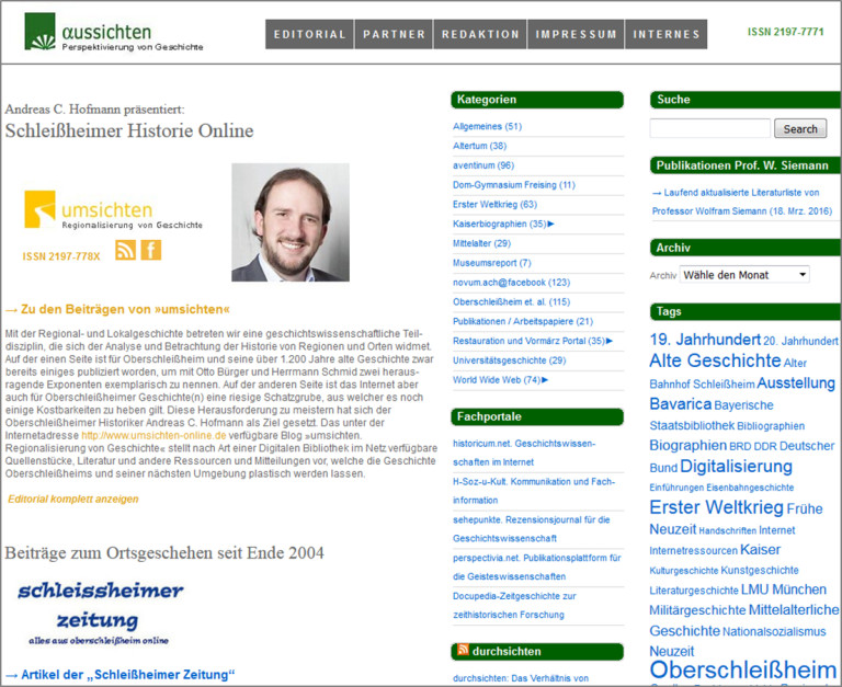 Screenshot schleissheim.net